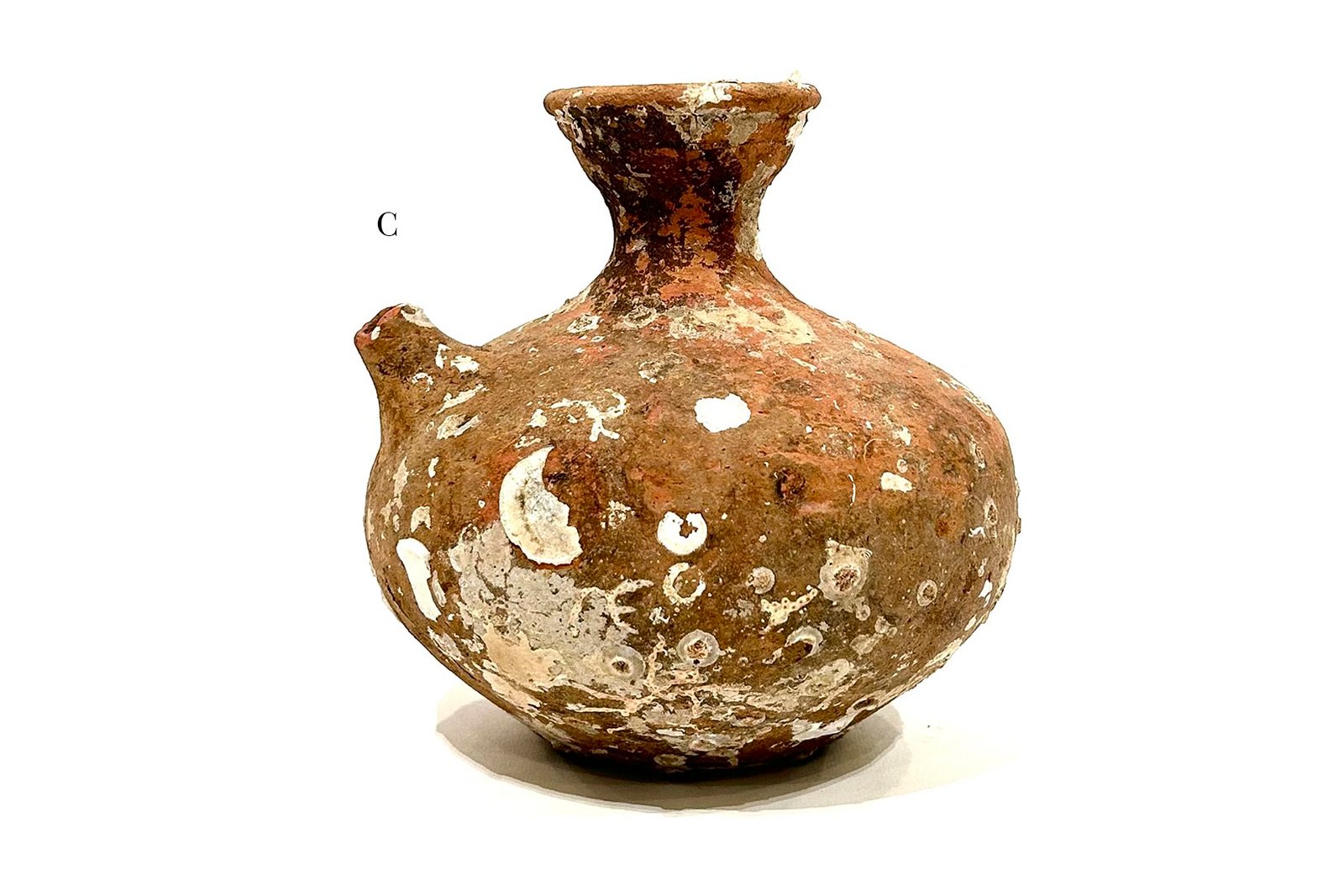 Ancient Ceramic “Kendi” Spouted Holy Water Vessels