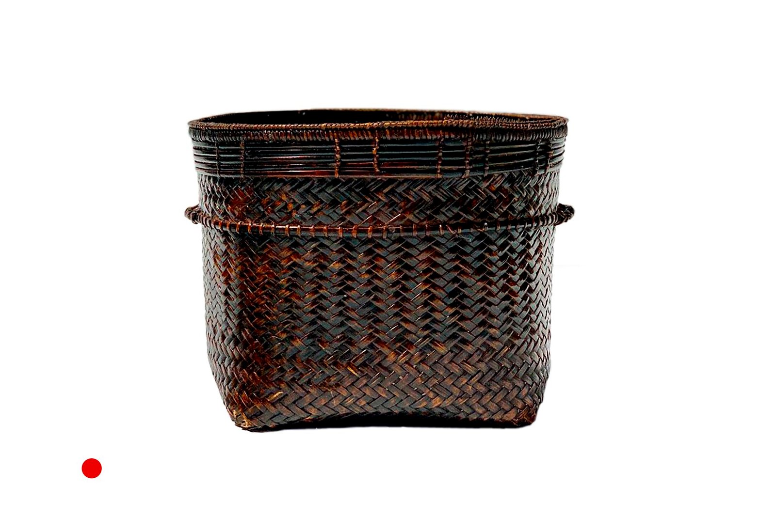 Finely Woven Medium Collecting Basket, Laos