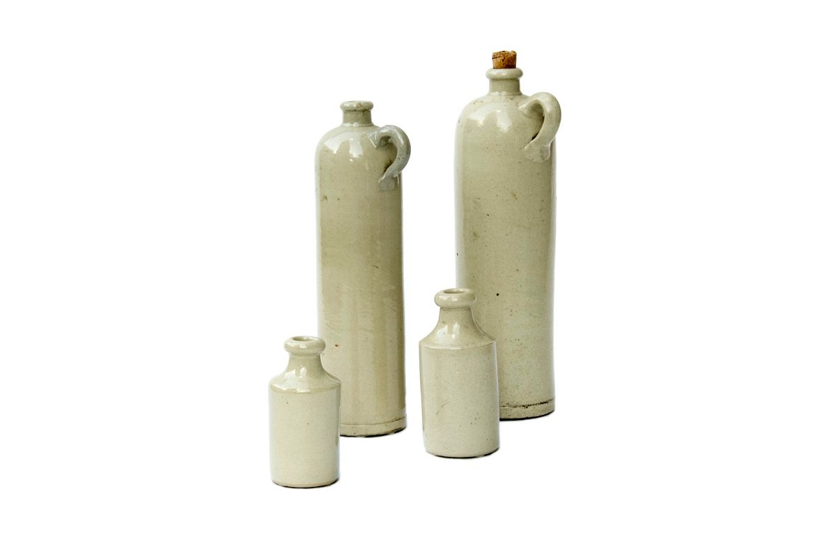 French Antique Vinegar Containers