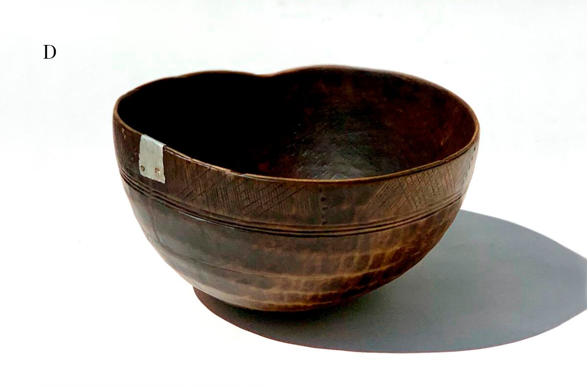 Old Wooden Bowls from Niger Fulani People, West Africa