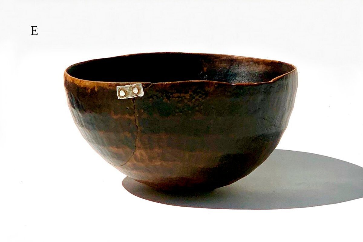Old Wooden Bowls from Niger Fulani People, West Africa